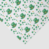 St. Patrick's Lucky Leprechaun, Coin und Clovers Seidenpapier (Detail)