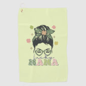 St. Patrick's Lucky Mama Golfhandtuch (Vorderseite)