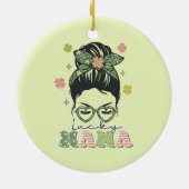 St. Patrick's Lucky Mama Keramik Ornament (Hinten)