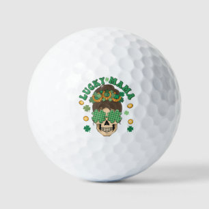 St. Patrick's Lucky Mama Skeleton Golfball