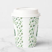 St Patricks Lucky One Einhorn Paper Cup Pappbecher (Links)