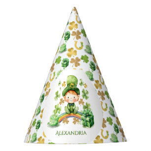 St Patricks Lucky One erster Geburtstag Partyhütchen