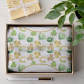St Patricks Lucky One erster Geburtstag Seidenpapier (Geschenk)