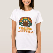 St. Patrick's Lucky Vibes T-Shirt (Vorderseite)