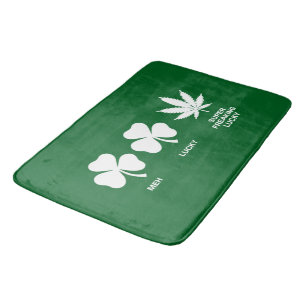 St. Patricks Lustige Party für Männer Badematte