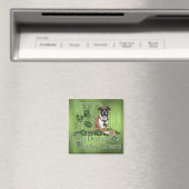 St Patricks - Me Lucky Charm - Boxer - Vindy Magnet (In Situ (Geschirrspüler))