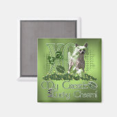 St Patricks - Me Lucky Charm - Chinesisch kreiert Magnet (Vorderseite/Rückseite)