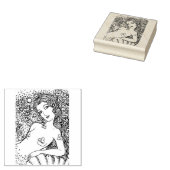 ST. PATRICK'S MERMAID IN IRISCHEM MEER, FANTASY SI GUMMISTEMPEL (Stempel)