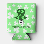 St. Patrick's Mushroom Can Cooler Dosenkühler (Vorderseite)