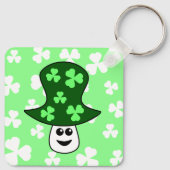 St. Patrick's Mushroom Schlüsselanhänger (Rückseite)