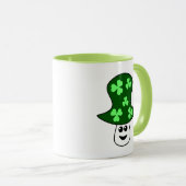 St. Patrick's Mushroom-Tasse Tasse (VorderseiteRechts)