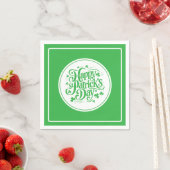 St. Patrick's Paper  Serviette (Beispiel)