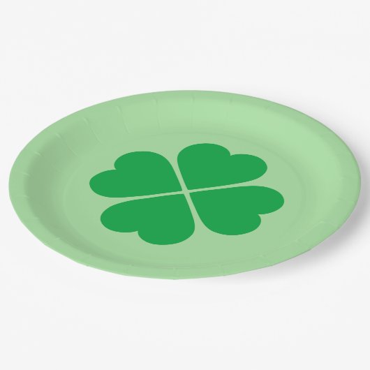 St. Patricks Paper Tellers Pappteller (Schrägansicht)