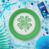 St. Patricks Papierplatten Pappteller (Party)