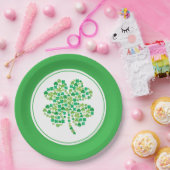 St. Patricks Papierplatten Pappteller (Party)
