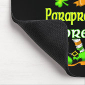 St. Patricks Paraprofessionell Ich habe Glück Mousepad (Ecke)