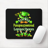 St. Patricks Paraprofessionell Ich habe Glück Mousepad (Mit Mouse)