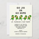 St. Patrick's Party Einladung (Vorderseite)