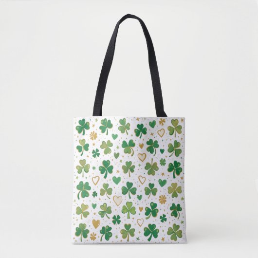St. Patrick's Pattern Tasche (Vorderseite)