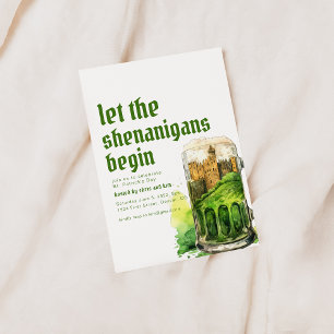 St. Patrick's Patty Day Party Einladung