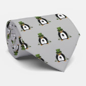 St. Patrick's Penguin Krawatte (Gerollt)