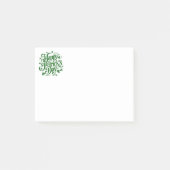 St. Patricks Post-it Klebezettel (Vorderseite)