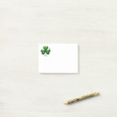 St. Patricks  Post-it Klebezettel (Auf Schreibtisch)