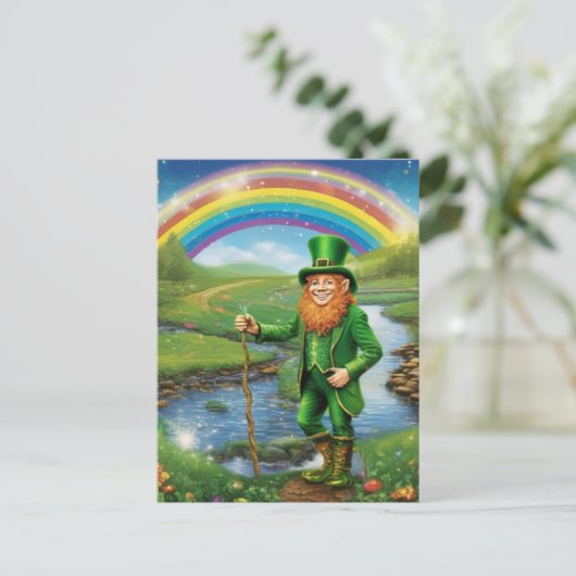 St. Patricks Postkarte (Stehend Vorderseite)