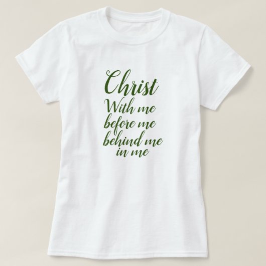 St. Patrick's Prayer T - Shirt (Design vorne)