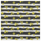 st patricks schwarz weiß klee stoff (Muster)