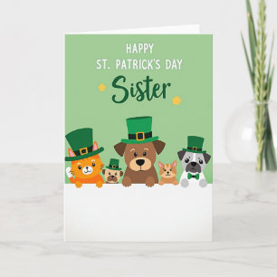 St. Patricks Schwesterkarte Karte