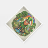 St. Patricks Serviette (Ecke)