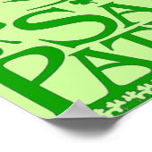 St. Patrick's Singing Leprechauns Poster (Ecke)