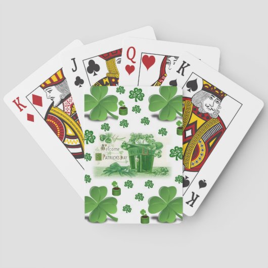 St. Patrick's Spielkarten-Deck Spielkarten (Rückseite)