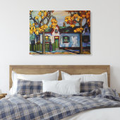 St. Patrick's Street - Canvas Print Leinwanddruck (Insitu (Schlafzimmer))