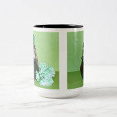 St. Patrick's Sugar Glider Zweifarbige Tasse (Mittel)