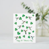 St. Patricks Tag Feiertagspostkarte (Stehend Vorderseite)