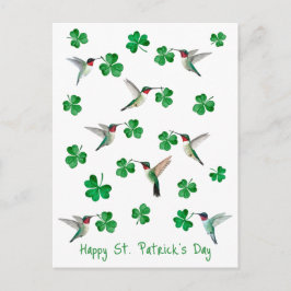 St. Patricks Tag Feiertagspostkarte
