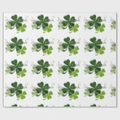 St. Patricks Tag Geschenkpapier (Flach)
