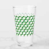 St. Patricks-Tag Glas (Rückseite)