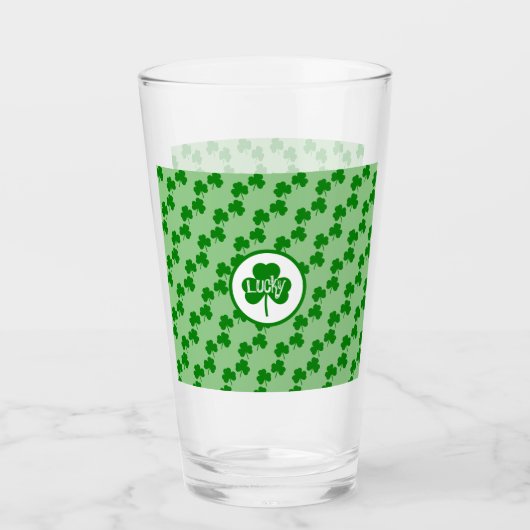 St. Patricks Tag Glas (Vorderseite)