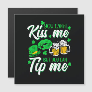 St. Patricks Tag Glückskleeblatt Magnetkarte