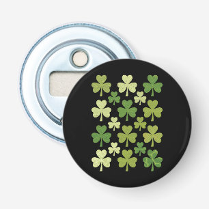 St. Patricks Tag Herz Glücksklee Shamrock Flaschenöffner