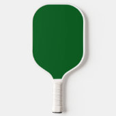 St. Patricks Tag Irischer farbiger Argyle Pickleball Schläger (Rückseite)