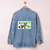 St. Patricks Tag Irischer Terrier Jeansjacke (Hangar)