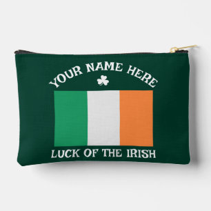 St. Patricks Tag Irland Flagge Benutzername Shamro Zubehörtasche
