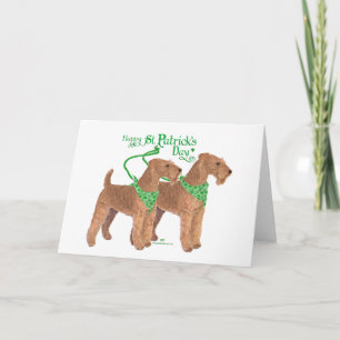 St. Patricks Tag Karte