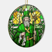 St. Patricks Tag Keramik Ornament (Links)