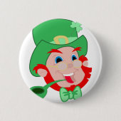 St. Patricks Tag, Knopf 🍀 Button (Vorderseite)