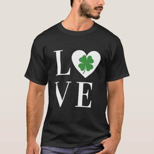 St. Patricks Tag Liebe T-Shirt (Vorderseite)